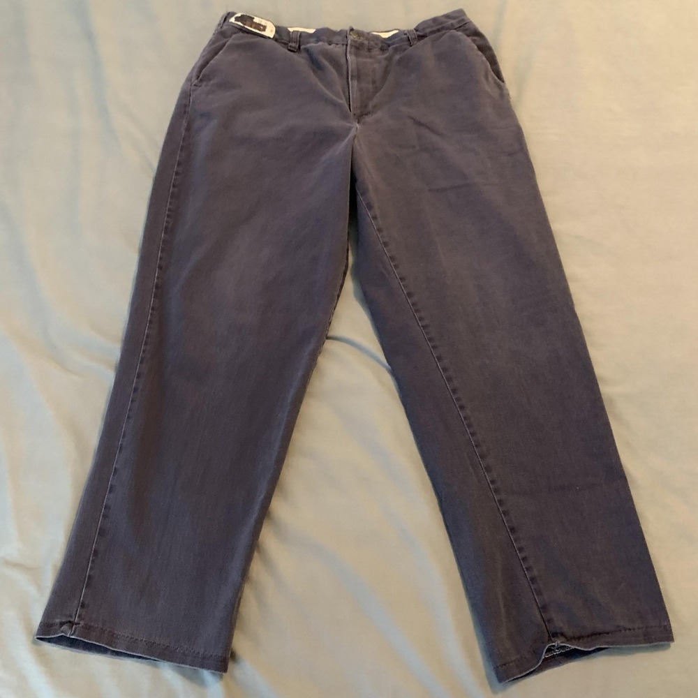 Steelguard Essentials‎ FR Pants Mens 37x28 Navy Flame Resistant Chino Workwear